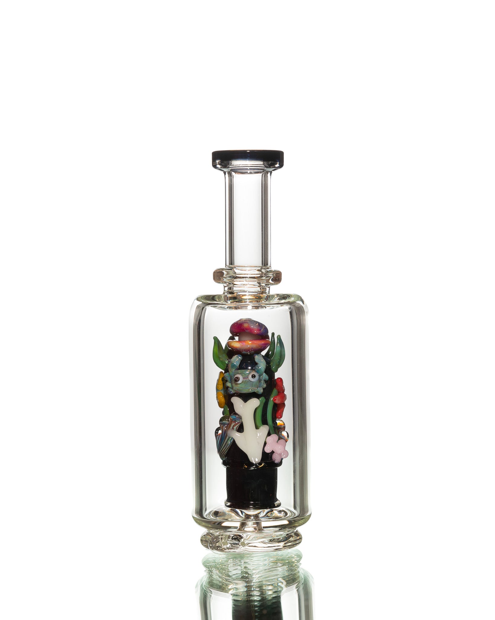 Empire Glassworks - Puffco Top - "Save the Seas" (UV)